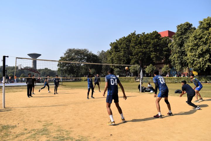 Outdoor Volleyball Match